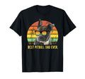 Best Pitbull Dad Ever Sunset Pit T-Shirt - Aesthetic Graphic Men Women - T-Shirt, Sweatshirt, Hoodie