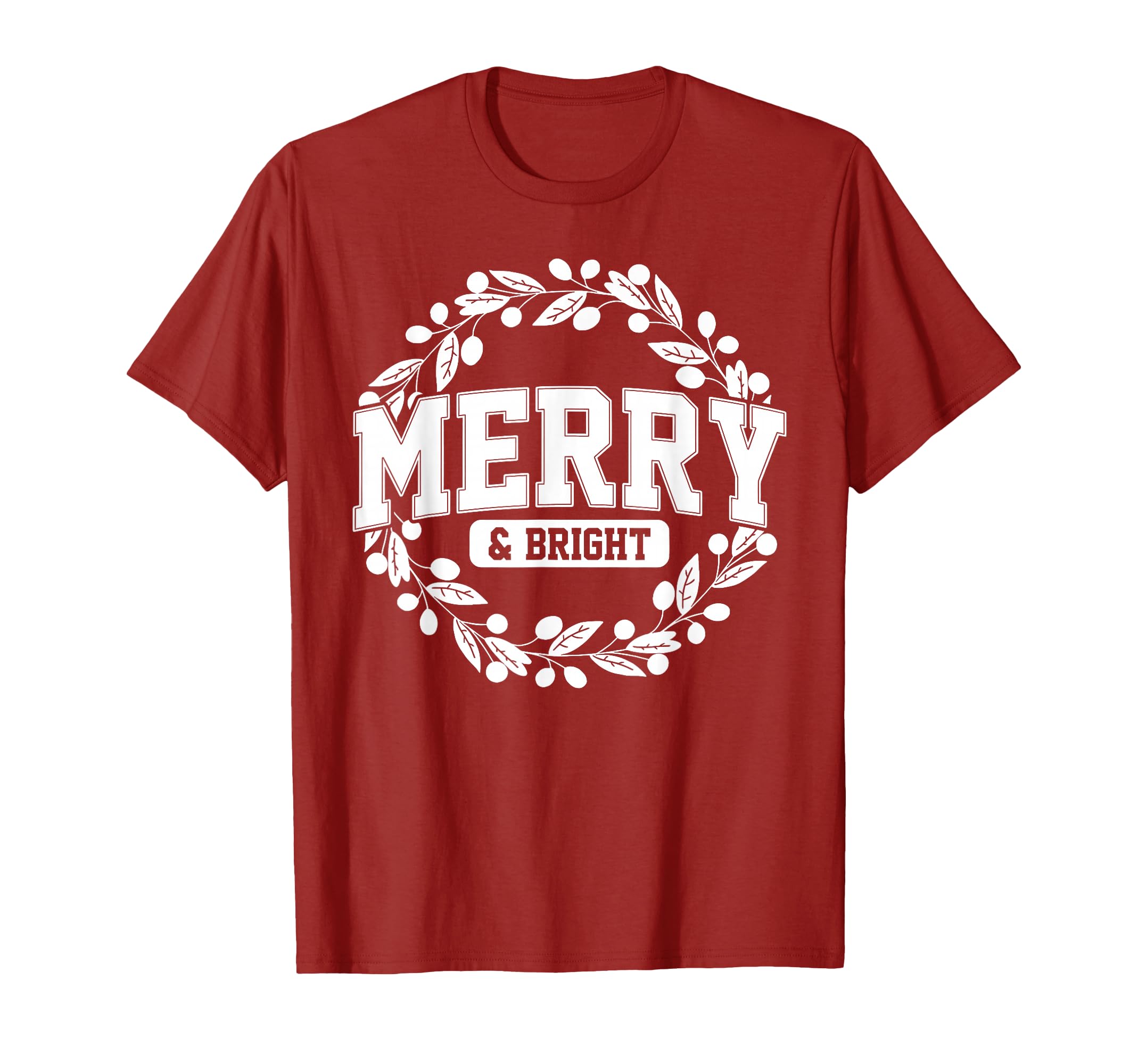 Merry And Bright Moody And Uptight T-Shirt - Aesthetic Graphic for Adults - T-Shirt, Sweatshirt, Hoodie