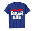 Biker Dad Funny Fathers Day Rider T-Shirt - Custom Art Print for Adults - T-Shirt, Sweatshirt, Hoodie