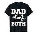 Dad Both Ballet Soccer Funny Dance T-Shirt - Aesthetic Graphic Men Women - T-Shirt, Sweatshirt, Hoodie