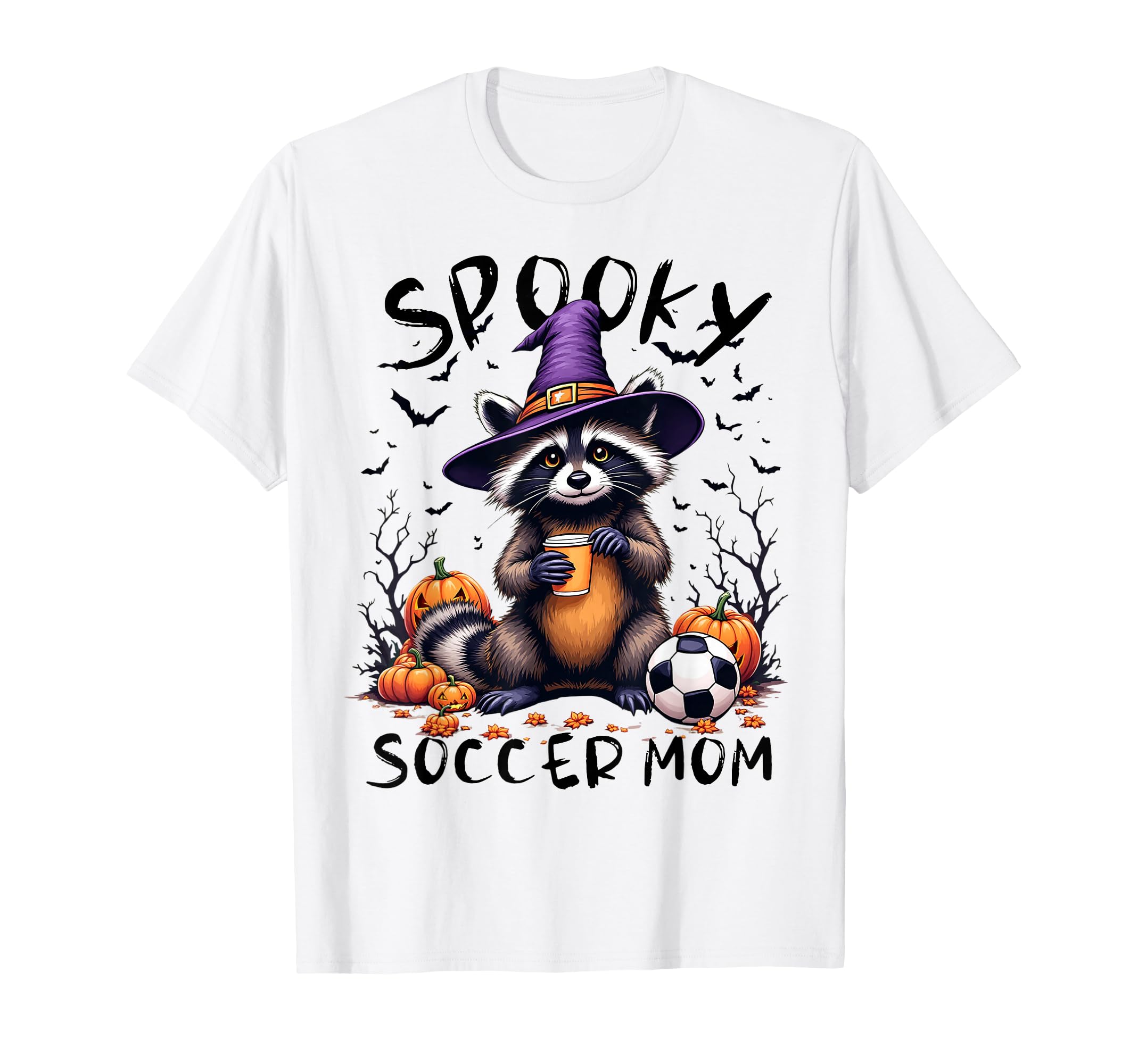 Halloween Soccer Mom Feral Soccer Mom T-Shirt - Minimalist Print Unisex - T-Shirt, Sweatshirt, Hoodie