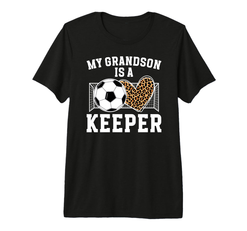 Proud Soccer Keeper Grandma Soccer T-Shirt - Novelty Apparel Men Women - T-Shirt, Sweatshirt, Hoodie