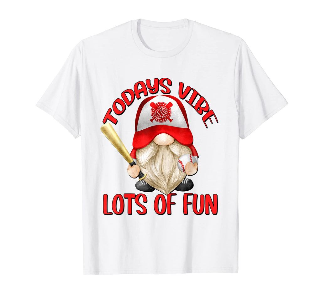 Gnome Baseball And Funny Baseball Mom T-Shirt - Aesthetic Graphic Men Women - T-Shirt, Sweatshirt, Hoodie