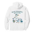 Busy Raising Baller Baseball Softball Mom Hoodie - Unique Graphic Unisex - T-Shirt, Sweatshirt, Hoodie