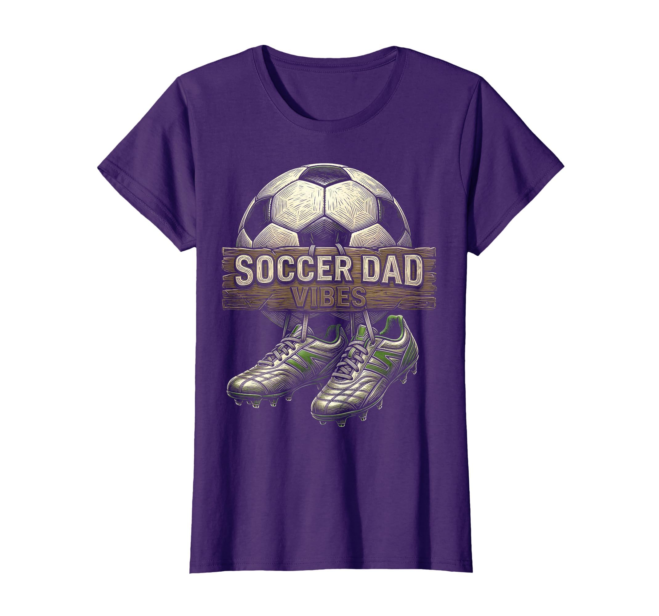 Soccer Dad Vibes Proud Sports Father T-Shirt - Streetwear Style for Adults - T-Shirt, Sweatshirt, Hoodie