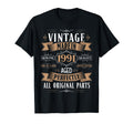 34Th Birthday Born 1991 34 Years Old Bday T-Shirt - Novelty Apparel Unisex - T-Shirt, Sweatshirt, Hoodie