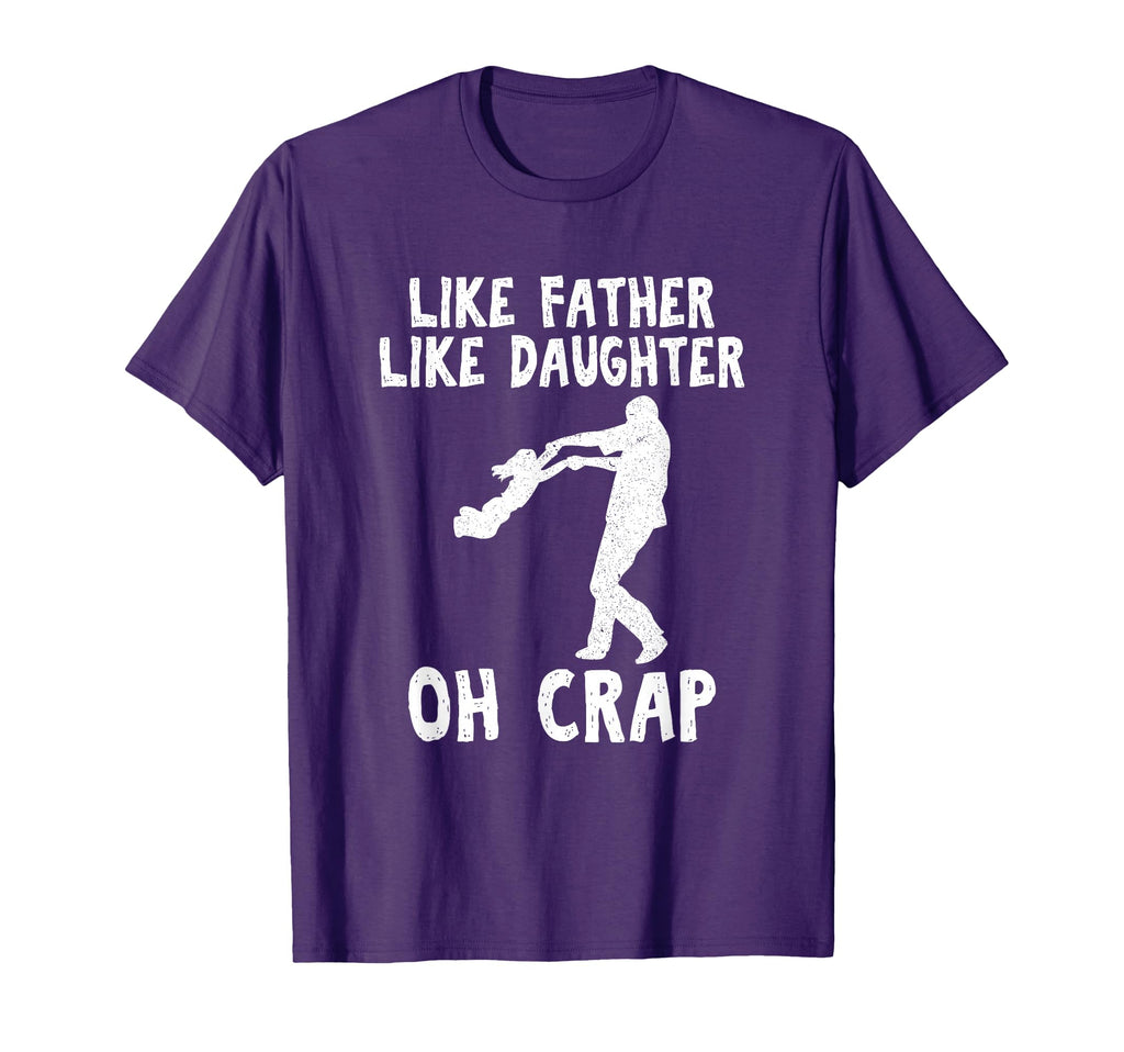 Dad Fathers Day Like Father Like T-Shirt - Minimalist Print for Adults - T-Shirt, Sweatshirt, Hoodie