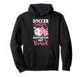 Soccer Sister Supportive But Bored Hoodie - Novelty Apparel Men Women - T-Shirt, Sweatshirt, Hoodie