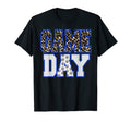 Game Day Soccer Blue Black White T-Shirt - Aesthetic Graphic Men Women - T-Shirt, Sweatshirt, Hoodie