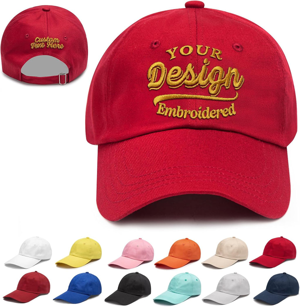 Custom Embroidered Hats, Personalized Emboridery - Adult & Kids T-Shirts, Sweatshirts & Hoodies apparel design preview 1