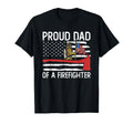 Fireman Father Son Daughter Proud Dad T-Shirt - Aesthetic Graphic Unisex - T-Shirt, Sweatshirt, Hoodie