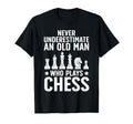 Best Chess Player Art Dad Grandpa Chess T-Shirt - Graphic Print Men Women - T-Shirt, Sweatshirt, Hoodie
