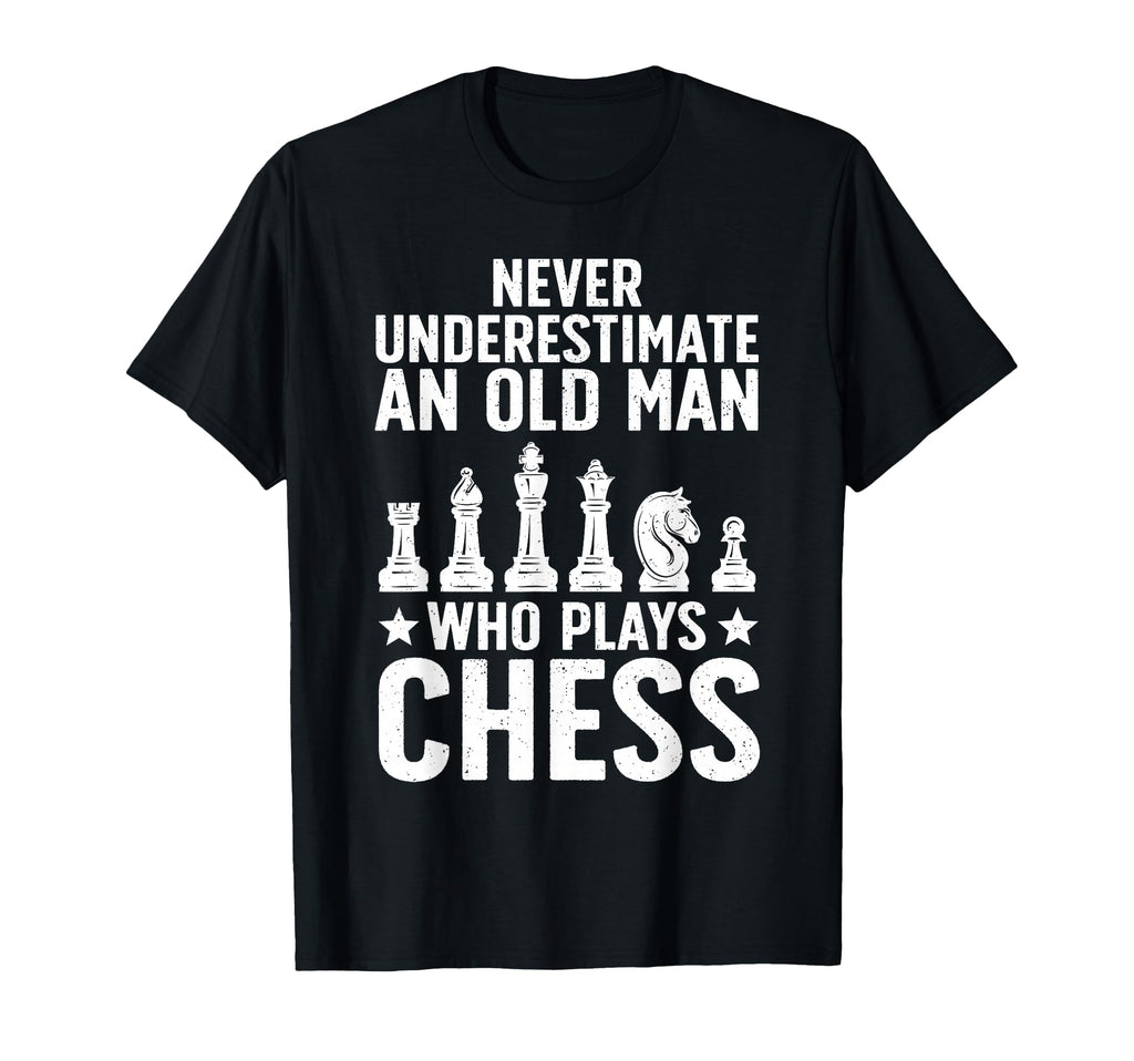 Best Chess Art Dad Grandpa Chess T-Shirt - Streetwear Style for Adults - T-Shirt, Sweatshirt, Hoodie