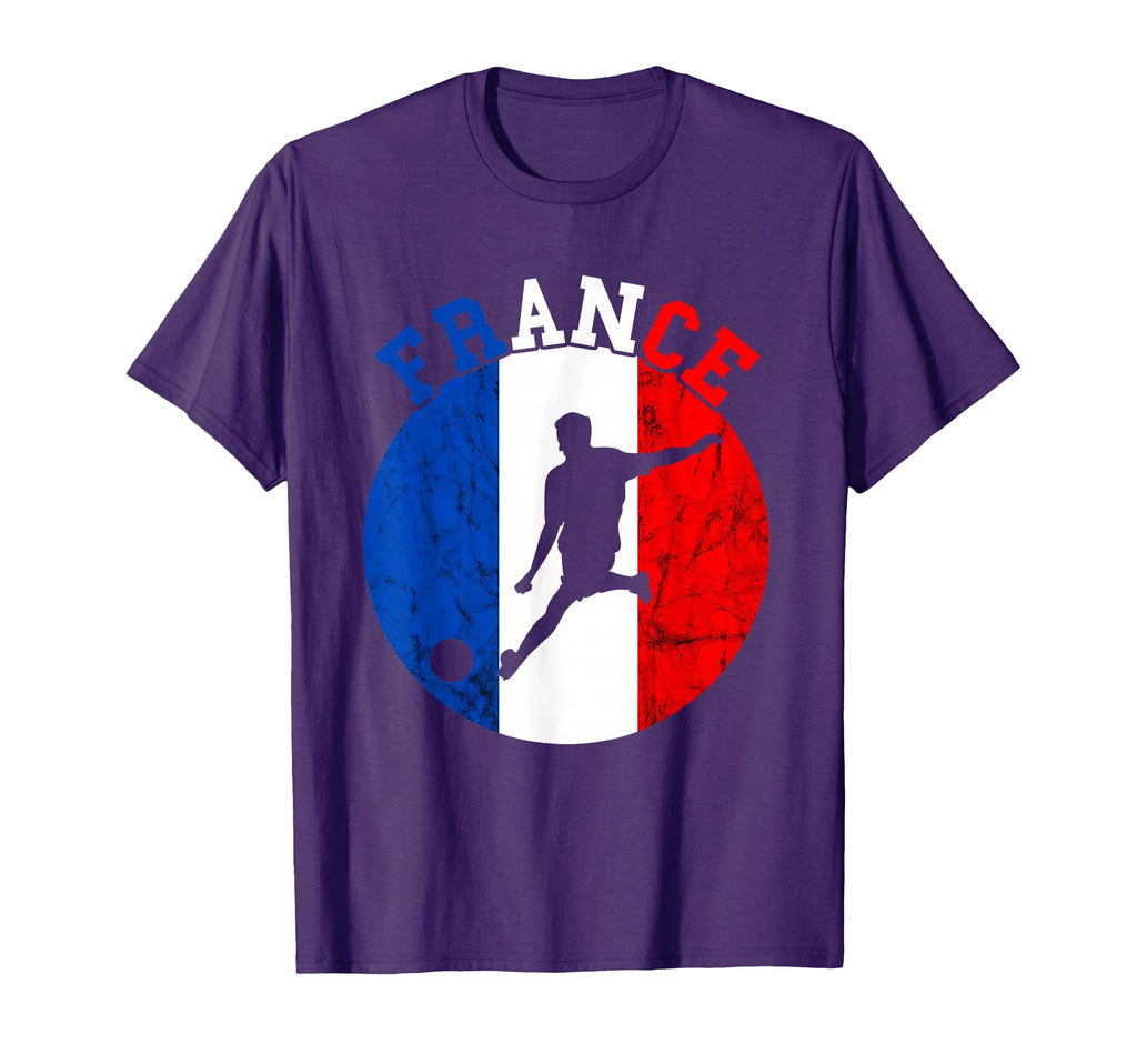 France Soccer Team Soccer Player T-Shirt - Casual Everyday Wear for Adults - T-Shirt, Sweatshirt, Hoodie