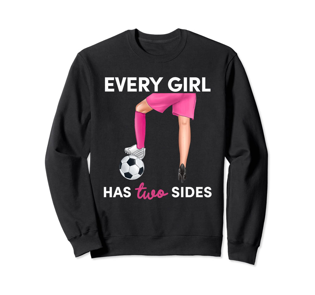 Every Has Two Sides Cleats High Sweatshirt - Custom Art Print Men Women - T-Shirt, Sweatshirt, Hoodie