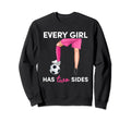 Every Has Two Sides Cleats High Sweatshirt - Custom Art Print Men Women - T-Shirt, Sweatshirt, Hoodie