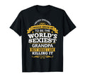 Grandpa Gift Worlds Sexiest Grandpa T-Shirt - Graphic Print for Adults - T-Shirt, Sweatshirt, Hoodie