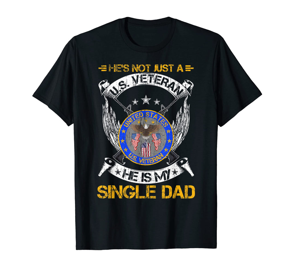 Hes Not Just Us Military Veteran He T-Shirt - Streetwear Style Men Women - T-Shirt, Sweatshirt, Hoodie