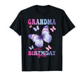Grandma Birthday Butterfly Party Matching T-Shirt - Novelty Apparel Unisex - T-Shirt, Sweatshirt, Hoodie