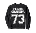 Number 73 Custom Proud Soccer Sweatshirt - Minimalist Print Men Women - T-Shirt, Sweatshirt, Hoodie