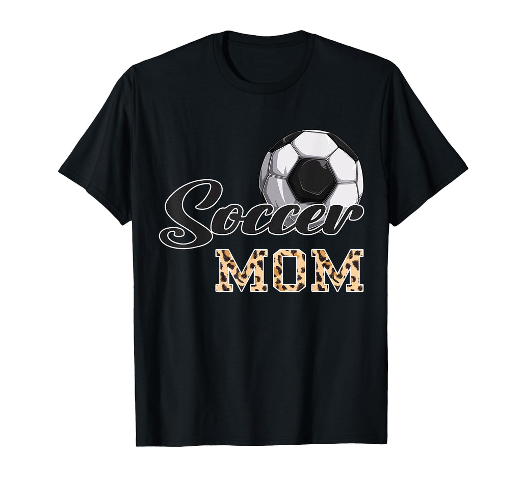 Soccer Leopard Soccer Mom Soccer Mom T-Shirt - Custom Art Print Men Women - T-Shirt, Sweatshirt, Hoodie
