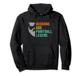 Husband Dad Paintball Legend Hoodie - Custom Art Print Unisex - T-Shirt, Sweatshirt, Hoodie