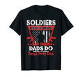 Soldiers Dont Brag Proud Army Dad T-Shirt - Novelty Apparel for Adults - T-Shirt, Sweatshirt, Hoodie