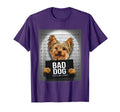 Yorkie Mugshot T-Shirt - Unique Graphic Unisex - T-Shirt, Sweatshirt, Hoodie