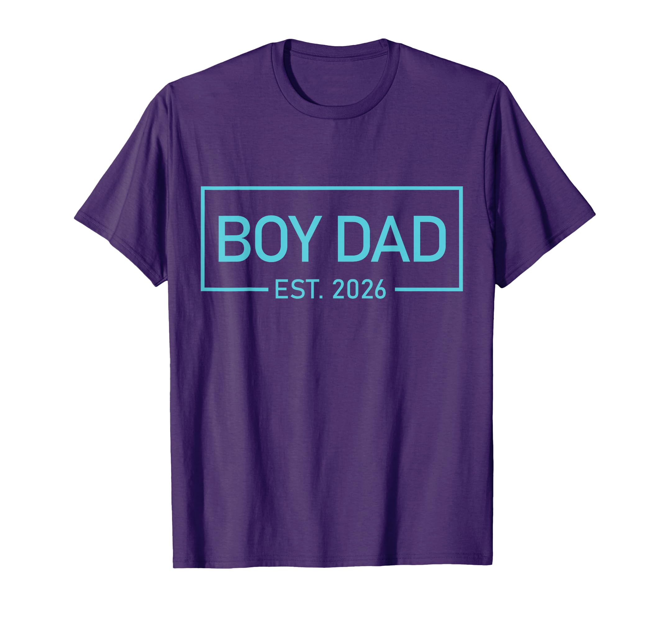 Dad Est 2026 Newborn Daddy Father Son T-Shirt - Custom Art Print Men Women - T-Shirt, Sweatshirt, Hoodie