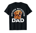 Golden Retriever Dad Daddy Dog Lover T-Shirt - Novelty Apparel Unisex - T-Shirt, Sweatshirt, Hoodie