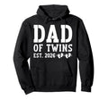 Dad Twins Est 2026 Promoted To Dad Hoodie - Streetwear Style Men Women - T-Shirt, Sweatshirt, Hoodie