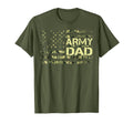 Army Dad Usa Flag Fathers Day 2022 T-Shirt - Custom Art Print Unisex - T-Shirt, Sweatshirt, Hoodie