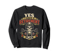 Motorcycle Biker Retired Yes I Have Sweatshirt - Custom Art Print Unisex - T-Shirt, Sweatshirt, Hoodie