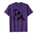 Otter Playing Soccer Funny Animal Sport T-Shirt - Custom Art Print Unisex - T-Shirt, Sweatshirt, Hoodie