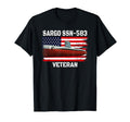 Submarine Uss Sargo Ssn 583 Veteran T-Shirt - Minimalist Print Unisex - T-Shirt, Sweatshirt, Hoodie