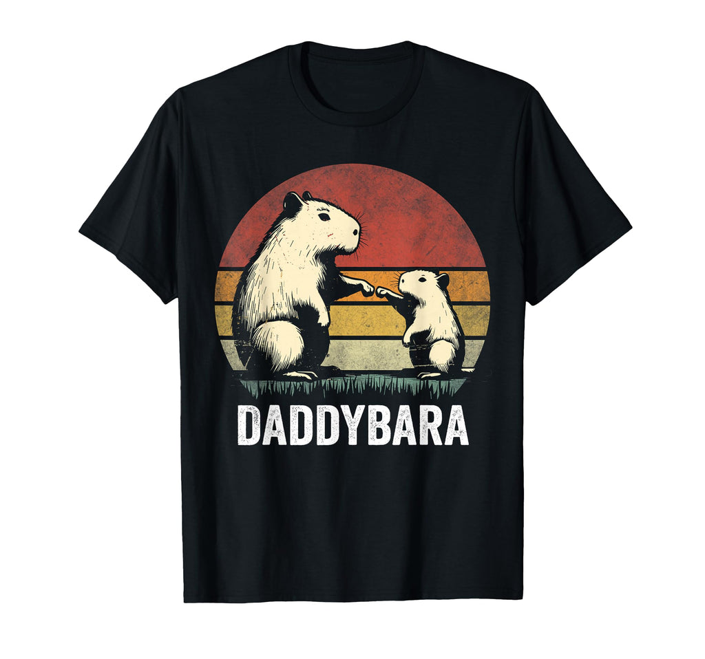 Capybara Dad And Son Bumps Funny T-Shirt - Fun Novelty Design for Adults - T-Shirt, Sweatshirt, Hoodie