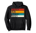 Husband Dad Trucker Legend Trucker Truck Hoodie - Graphic Print Unisex - T-Shirt, Sweatshirt, Hoodie