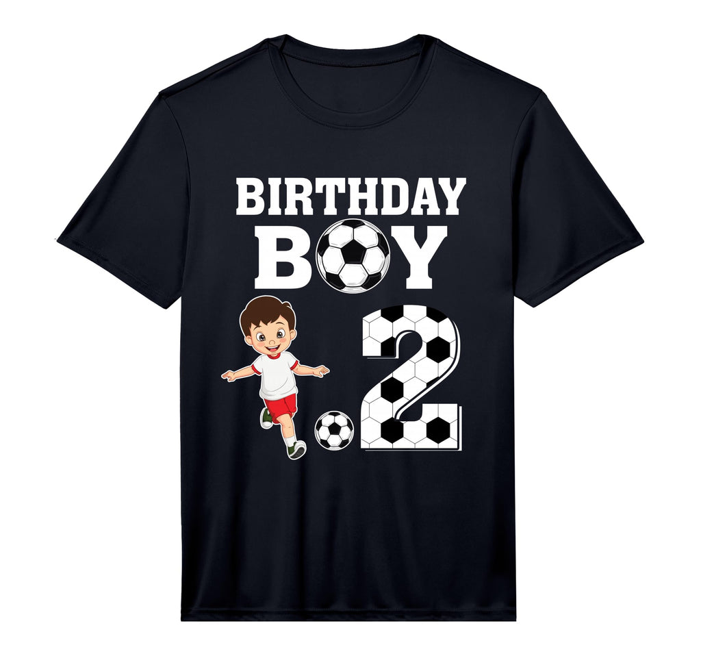 2 Years Old 2Nd Birthday Soccer Lover T-Shirt - Streetwear Style Unisex - T-Shirt, Sweatshirt, Hoodie