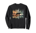 Bear Forest Nature Wildlife Outdoor Sweatshirt - Fun Novelty Design Unisex - T-Shirt, Sweatshirt, Hoodie