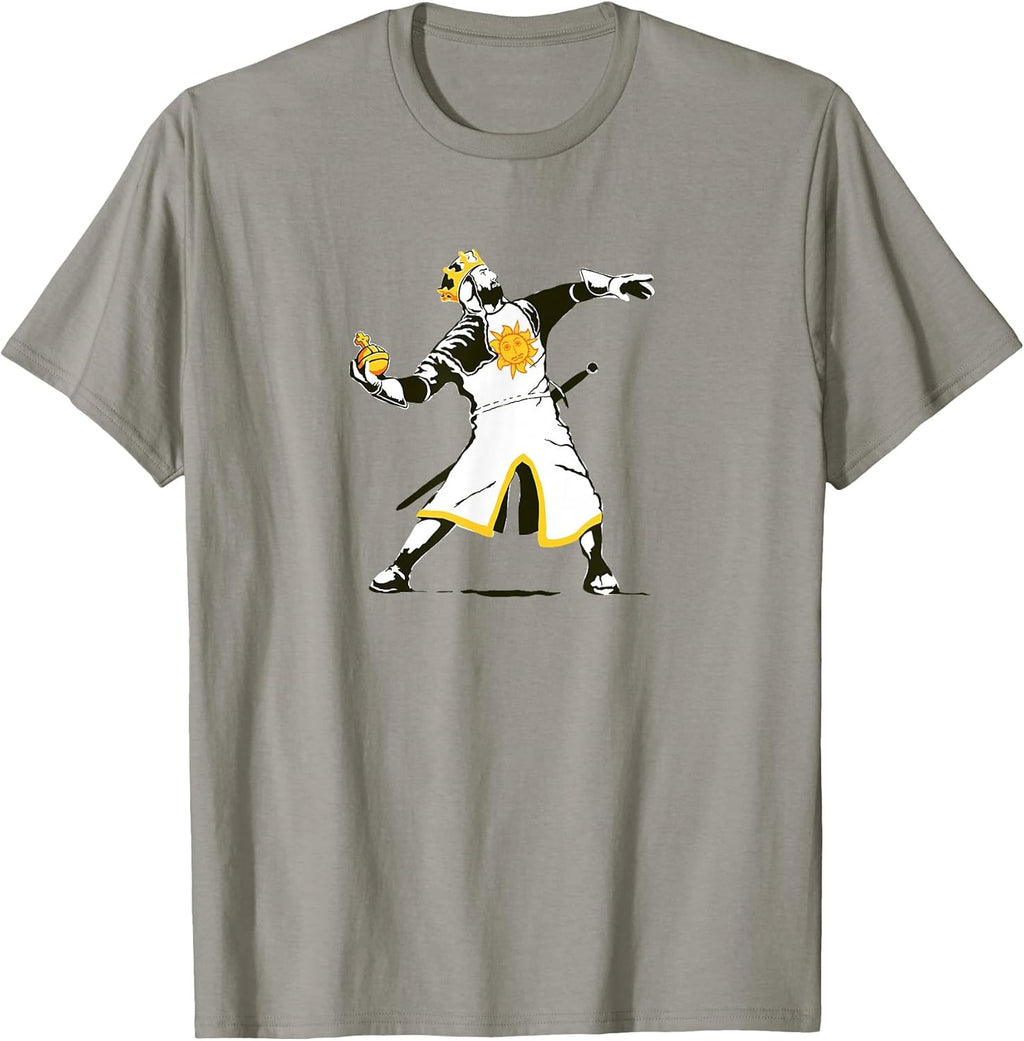King Arthur lobbeth Thy holy Hand Grenade Funny - Adult & Kids T-Shirts, Sweatshirts & Hoodies apparel design preview 1