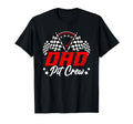 Dad Pit Crew Birthday Party Race Car T-Shirt - Aesthetic Graphic Men Women - T-Shirt, Sweatshirt, Hoodie
