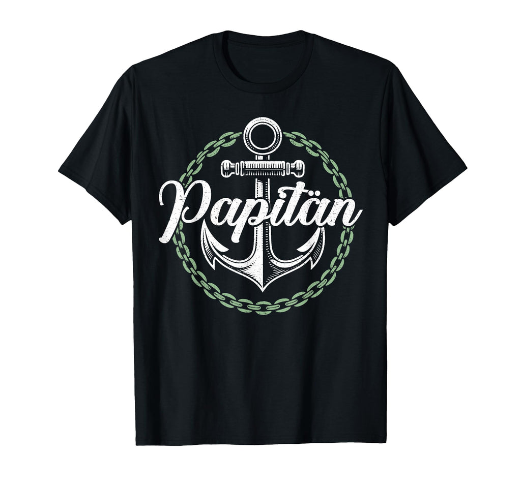 Papit N Funny Word Game Captain Dad T-Shirt - Graphic Print Men Women - T-Shirt, Sweatshirt, Hoodie