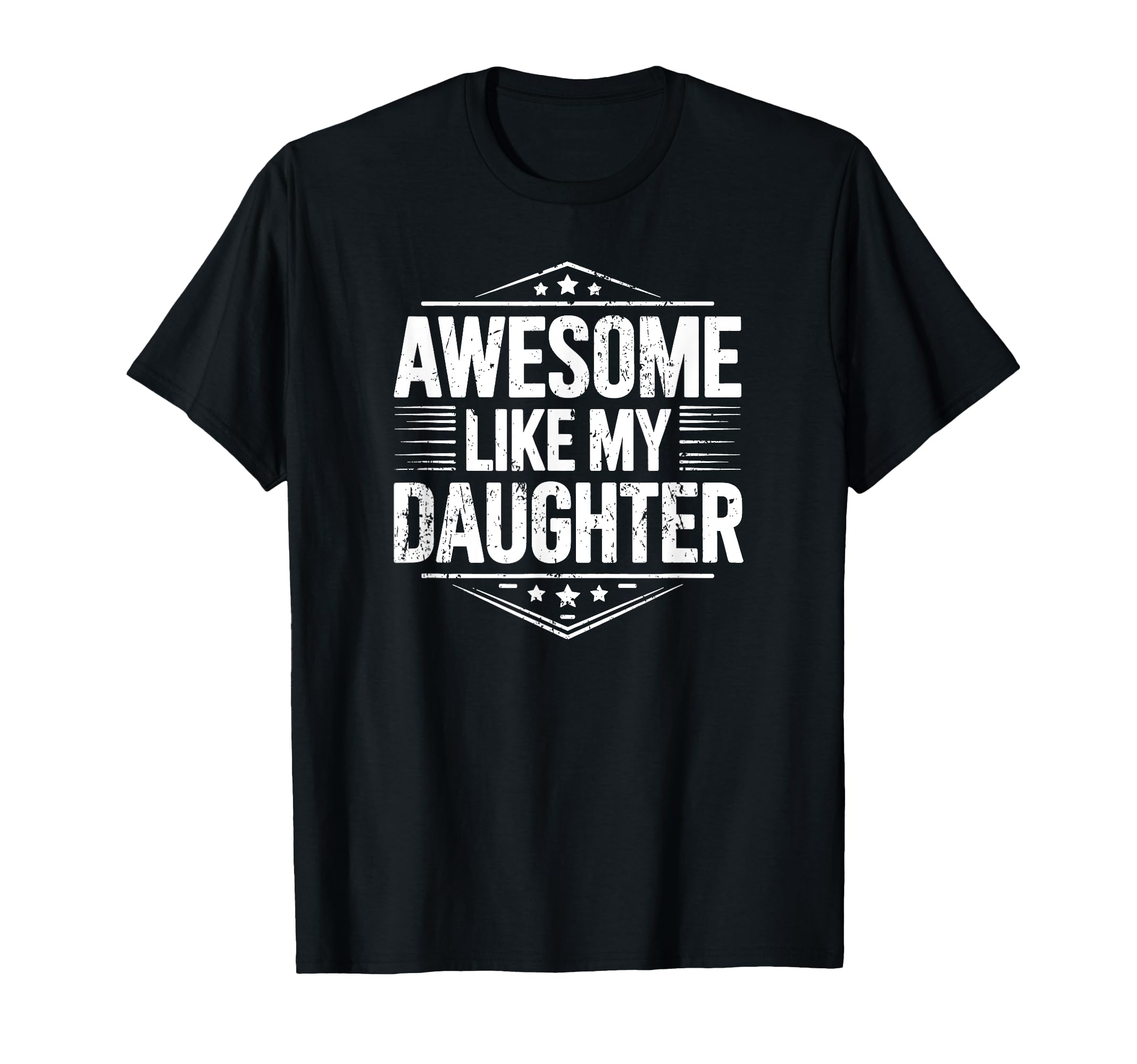 Awesome Like My Daughter Dad Daughter T-Shirt - Minimalist Print Men Women - T-Shirt, Sweatshirt, Hoodie
