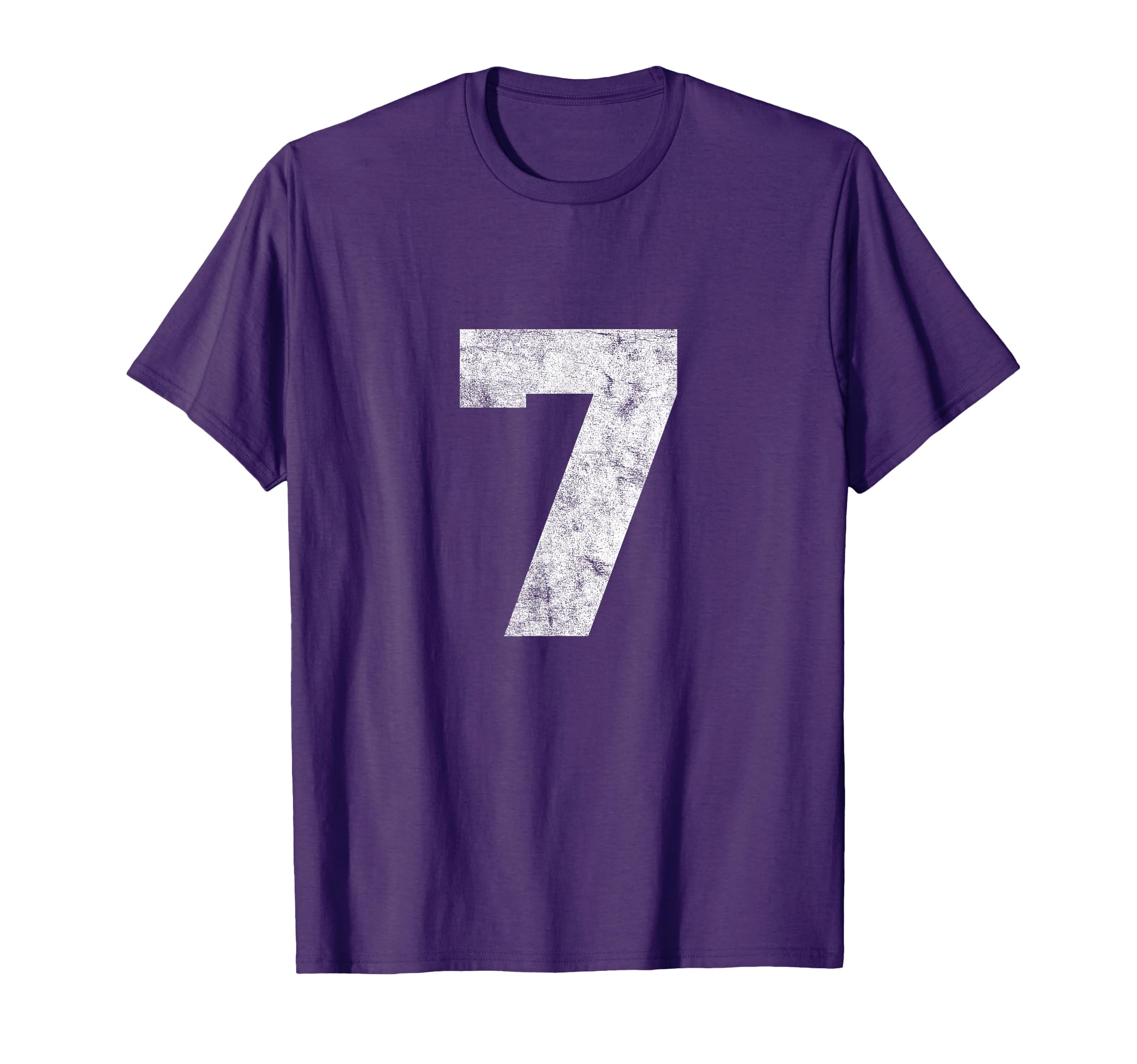 Lucky Number 7 Birthday Sports Player Team T-Shirt - Trendy Graphic Unisex - T-Shirt, Sweatshirt, Hoodie