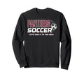 Maroon Panthers Soccer Mom Game Day Sweatshirt - Streetwear Style Unisex - T-Shirt, Sweatshirt, Hoodie