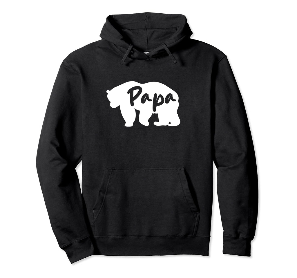 Funny Dad Papa Bear Father Gifts Dad Hoodie - Unique Graphic Unisex - T-Shirt, Sweatshirt, Hoodie