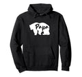 Funny Dad Papa Bear Father Gifts Dad Hoodie - Unique Graphic Unisex - T-Shirt, Sweatshirt, Hoodie