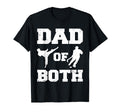 Dad Both Funny Taekwondo Hockey Dad T-Shirt - Casual Everyday Wear Unisex - T-Shirt, Sweatshirt, Hoodie