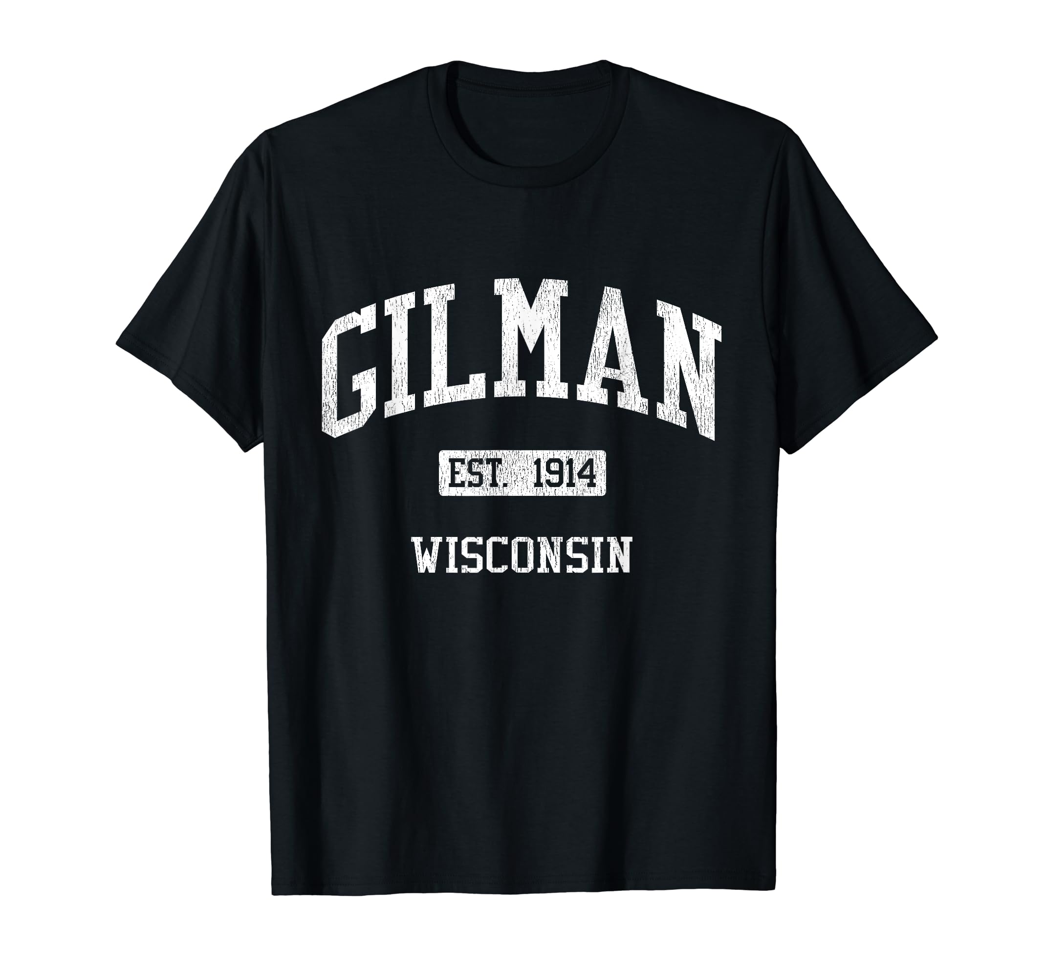 Gilman Wisconsin Wi Js04 Athletic T-Shirt - Streetwear Style Men Women - T-Shirt, Sweatshirt, Hoodie