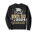 Super Proud Bonus Dad 2024 Sweatshirt - Aesthetic Graphic for Adults - T-Shirt, Sweatshirt, Hoodie